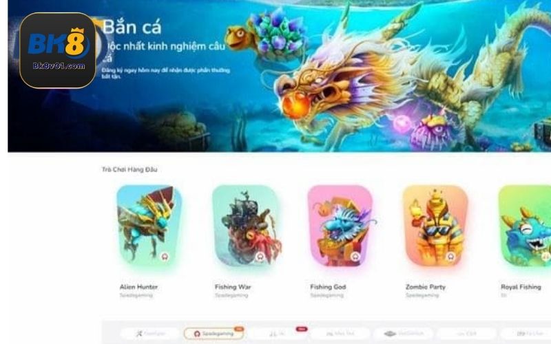 Bắn cá BK8 hiện đang đem đến rất nhiều chế độ chơi khác nhau