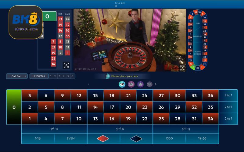 Nguyên tắc cơ bản khi bắt đầu tham gia Roulette BK8