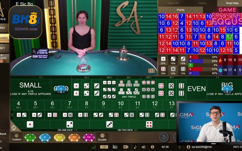 SA Gaming tại BK8 sở hữu nhiều ưu điểm vượt trội