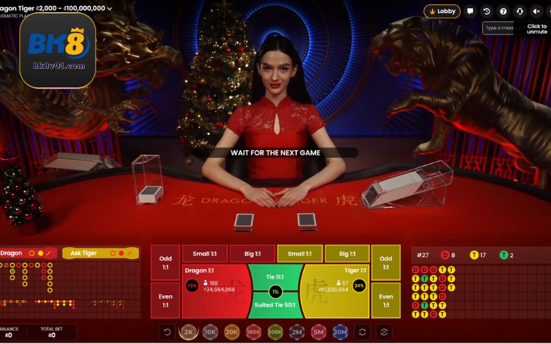 Thành thạo Rồng Hổ BK8 từ việc học luật chơi